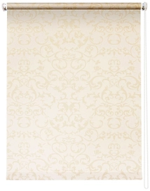 Рулонные шторы Уют Burnout полиэстер 80х175 см дельфы бежевые