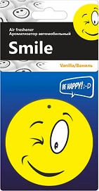 Ароматизатор автомобильный подвесной FreshCO Smile ваниль