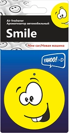 Ароматизатор автомобильный подвесной FreshCO Smile new car