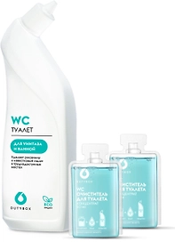 Очиститель туалета и ванной Dutybox DB-1311 сет 500мл+2х50 мл