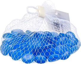 Марблс матовый синий 120 шт