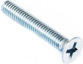 Винт DIN 965 Стройбат крестообразный М6х30 мм 9 шт