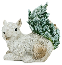 Фигура белочка полистоун 15х14,5х8 см