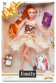 Кукла эмили ванил небо новый год 33,1х22,1