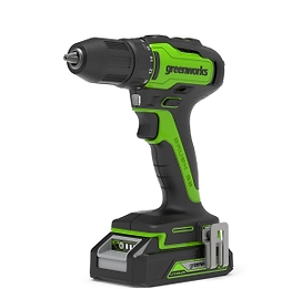Дрель-шуруповерт аккумуляторная Greenworks GD24DD35 АКБ + ЗУ