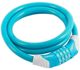 Велосипедный замок НОРА-М №31 ф10х1000 мм голубой