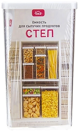 Емкость для сыпучих продуктов IDEA М 1299 белый 3,2 л