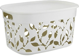 Коробка для вещей IDEA М 2363 белый 38х27х20 см