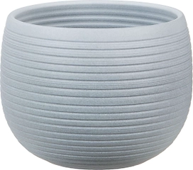 Кашпо Scheurich Шойрих d24 керамическое серое