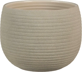 Кашпо Scheurich Шойрих d24 керамическое коричневое