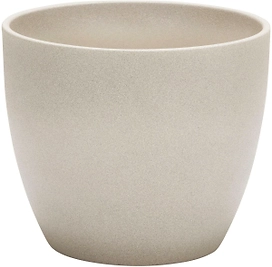 Кашпо Scheurich Шойрих d33 керамическое бежевое