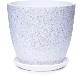Горшок бетонный гранит топаз D21 H18