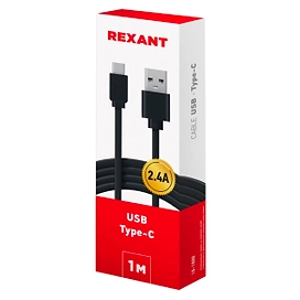 Кабель REXANT USB-Type-C 1 м