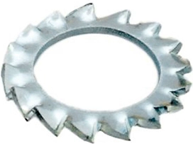 Шайба стопорная Стройбат М6 DIN 6798 12 шт