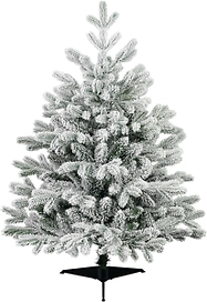 Искусственная ель Lovund заснеженная 90 см