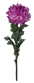 Искусственный цветок хризантема 68 см фиолетовая