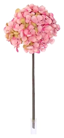 Искусственный цветок гортензия 54 см розовая