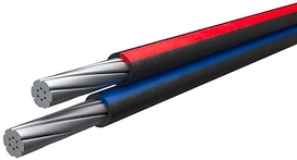 Провод силовой СИП4 2х16 кв.мм 1 м