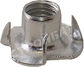 Гайка Стройбат забивная М4 мм 10 шт