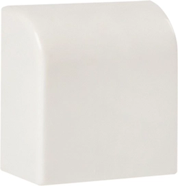 Заглушка EKF PROxima белая 25х16 мм