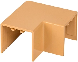 Поворот EKF PROxima светлое дерево 25х25 мм