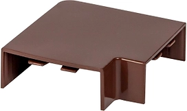 Поворот EKF PROxima темное дерево 40х16 мм