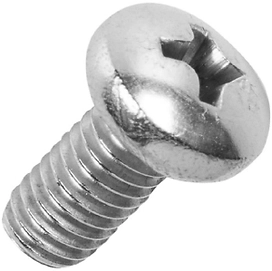 Винт DIN 7985 4x30 полукруглая голова, нержавеющая сталь 10 шт