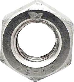 Гайка DIN 934  М5 нержавеющая сталь 20 шт