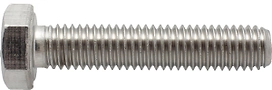 Болт DIN 933 М8х70 с полной резьбой, нержавеющая сталь 2 шт