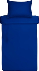 Комплект постельного белья Seta сатин полутораспальный синий