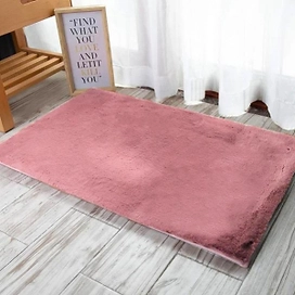 Коврик плюшевый DASCH My Bunny 50х80 см розовый