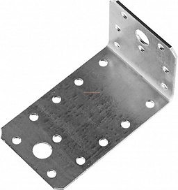 Уголок крепежный ассиметричный kuas 140х40x2 мм