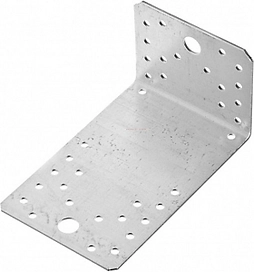 Уголок крепежный ассиметричный kuas 150х60х2 мм