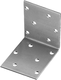 Уголок крепежный равносторонний kur 50х50х2мм