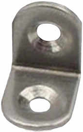 Уголок крепежный равносторонний kur Tech-KREP 25х17х2 мм