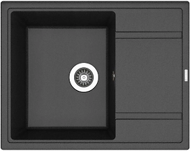 Мойка кухонная FLORTEK Стелла, антрацит