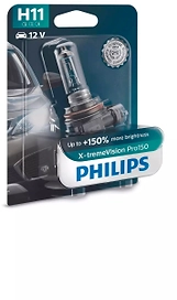 Лампа галогенная автомобильная Philips XTREME H11 12В 55Вт 1 шт