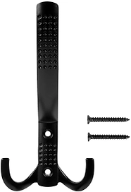 Мебельный крючок KERRON Hooks KR 0071 BL трехрожковый, матовый черный