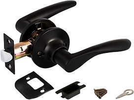 Дверная ручка-кноб для межкомнатной двери PUNTO 6020 BL-P черный