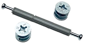 Набор №2 для стяжки фасада для ДСП Tech-Krep 16мм (метрическая резьба штока)