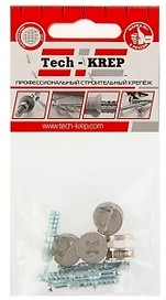 Набор №1 для стяжки фасада для ДСП Tech-Krep 16мм (шурупная резьба штока)