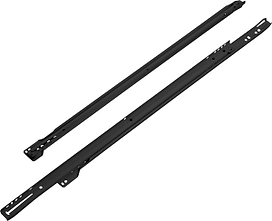 Направляющая мебельная роликовая LEMAX Prof NR-08-BL1-450 черный