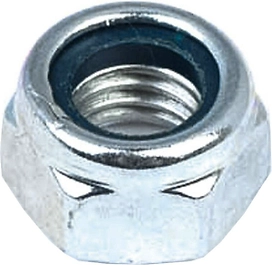 Гайка DIN 985 Стройбат с нейлоновой вставкой М5 мм 16 шт