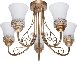 Потолочная люстра J-LIGHT Nelly 1346/5C 5хЕ27х60 Вт