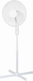 Вентилятор напольный 40 см 50 Вт белый