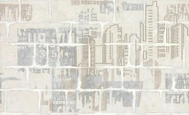 Виниловые обои АСПЕКТ Бруклин 70311-11 1,06x10,05 м белые
