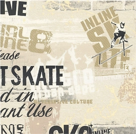 Виниловые обои Monte Solaro Rolling 9084-01 1,06х10,05 м бежевые