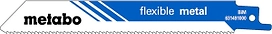 Полотно для сабельной пилы METABO по металлу S922BF 2 шт