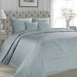 Покрывало Mona Liza трио бирюзовое 200х220 см