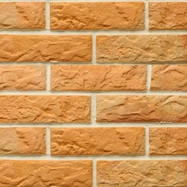Жаростойкая плитка Терракот Рваный камень Мини прямая 24x7 см 0,84 м2